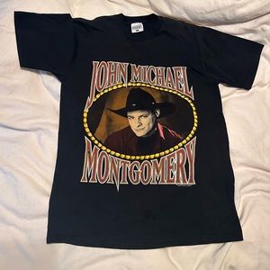 John Michael Montgomery Vintage Official Tour Merch Tee